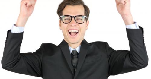 Successful Businessman in Glasses