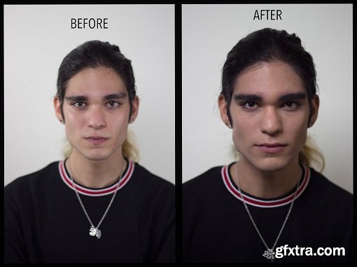 Step By Step: Mens Makeup for Photography and Film