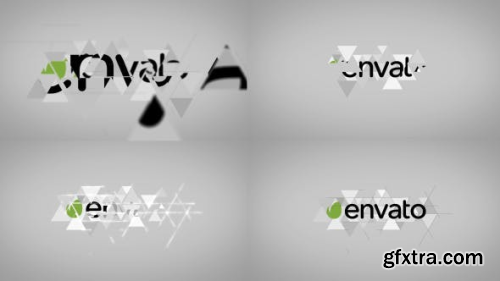 VideoHive Triangles Logo Reveal 13658527