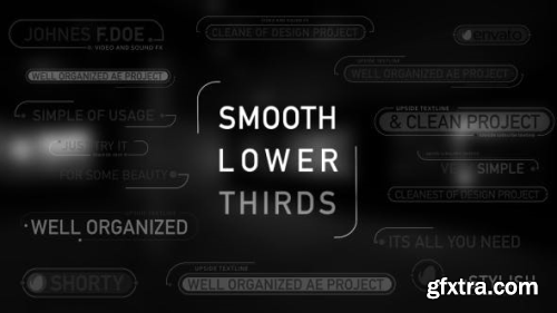 VideoHive Smooth Lower Thirds 13374713