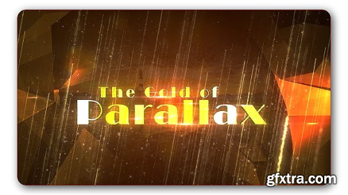 VideoHive Gold Parallax Trailer Slideshow 18315095