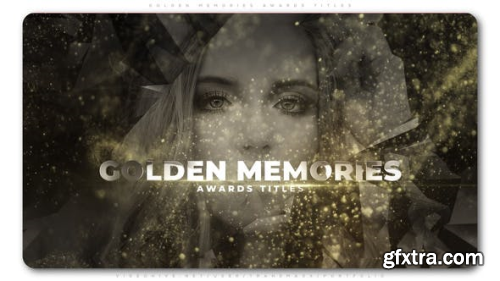VideoHive Golden Memories Awards Titles 23628042