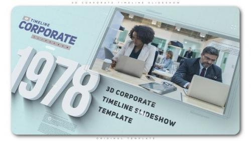 Videohive - 3D Corporate Timeline Slideshow - 23169758