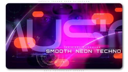 Videohive - Smooth Techno Neon Slideshow - 22532962