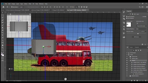 How to Matte Painting / Making a Sci Fi Bus
