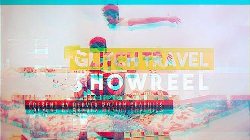 Videohive - Glitch Travel Showreel - 17330384