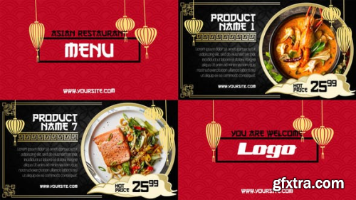 VideoHive Asian Menu - Restaurant Promo 2470471
