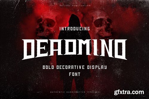 Deadmind - Bold Decorative Display Sans