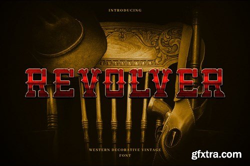 Revolver - Western Cowboy Typeface