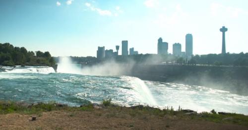 View Of Niagara Falls Near New York