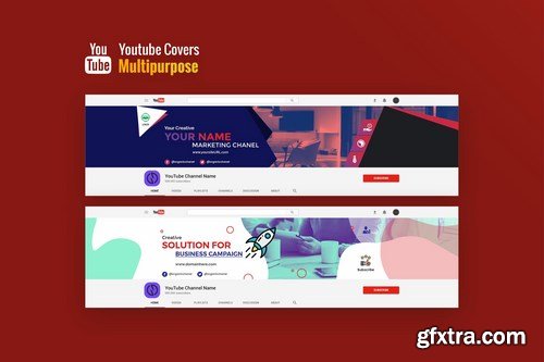 Multipurpose, Business Youtube Covers