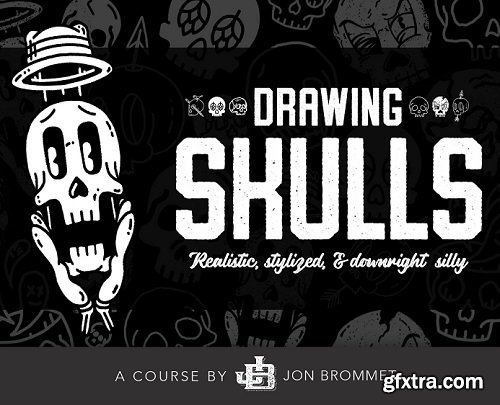 Drawing Skulls - Realistic, Stylized, & Downright Silly