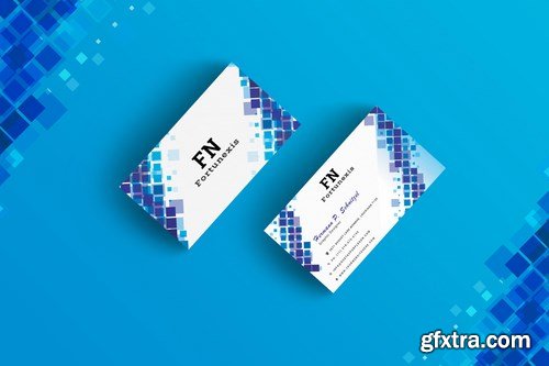 Abstract Business Card Template-03