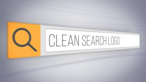 Videohive - Clean Search Logo - 15903868