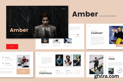 Amber - Business Powerpoint Template