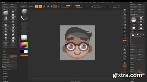 Zbrush For Beginners - Sculpt And Paint Your First Cartoon Character Head In Zbrush