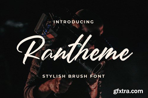 Rantheme - Stylish Brush Font