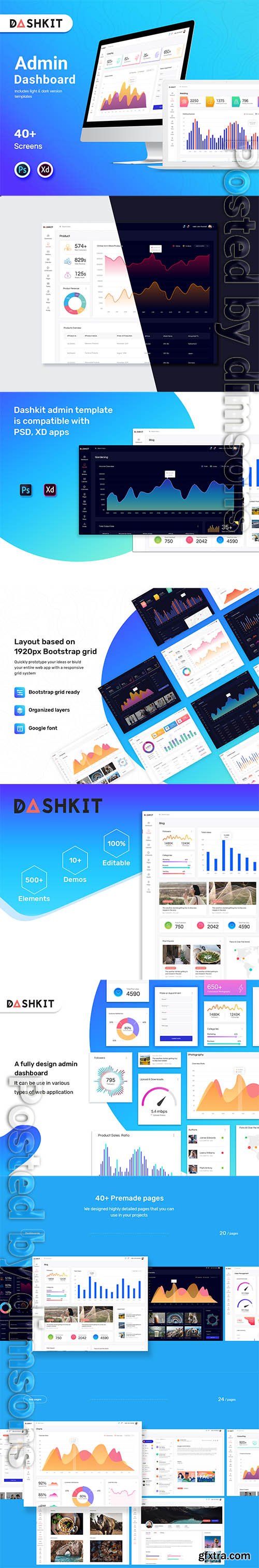 Dashkit - Admin Dashboard UI Kit