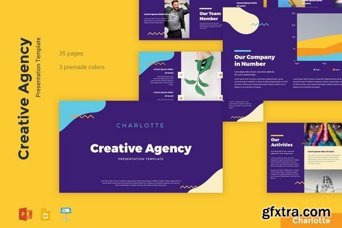 Charlotte - Creative Agency Presentation Template
