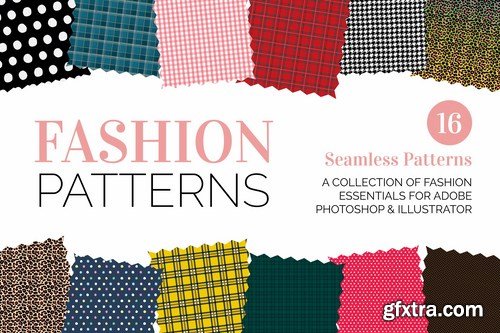 Seamless Fashion and Fabric Patterns