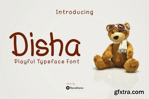 Disha - Playful Font
