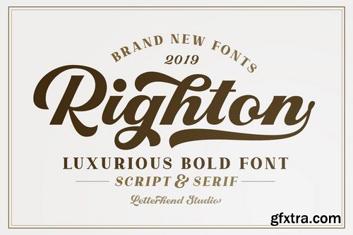 CM - Righton - Script & Serif Font Duo 3846563