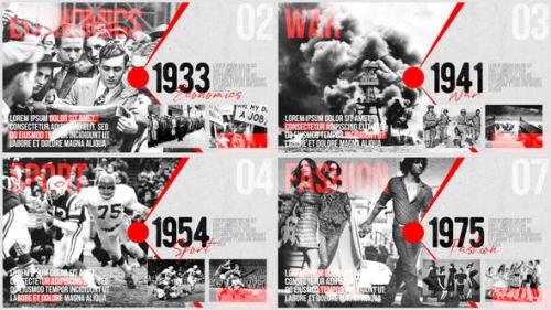 Videohive - Moments of History - Timeline of Events - 24870166