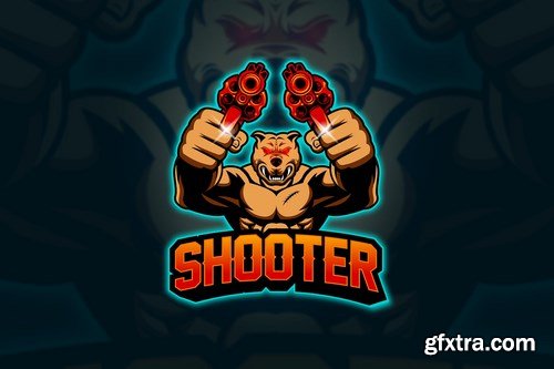 Shooter - Mascot & Esport Logo