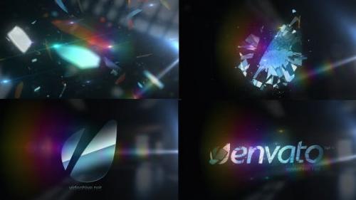 Videohive - Shattered Glass - Mirror Logo Text Reveal - 6800405