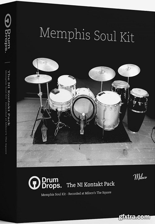 DrumDrops Memphis Soul Kit The Kontakt 5 Pack KONTAKT-DECiBEL