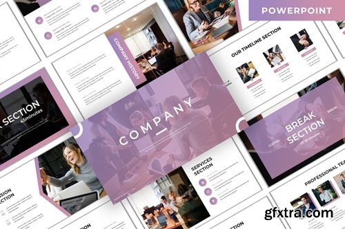 Company - Business Powerpoint Template