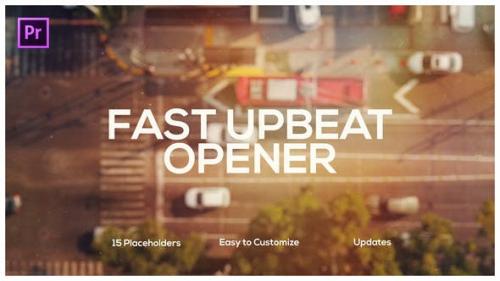 Videohive - Fast Upbeat Slideshow for Premiere Pro - 23848995