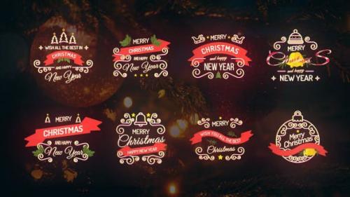 Videohive - Christmas Titles - 21019531