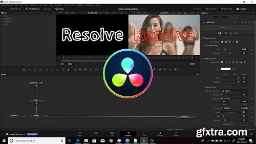 Resolve 16 | Outline Title Animation Effect