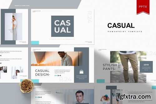 Casual Powerpoint Template