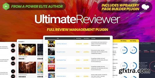 CodeCanyon - Ultimate Reviewer v1.5.1 - WordPress Plugin For WPBakery Page Builder - 23101267