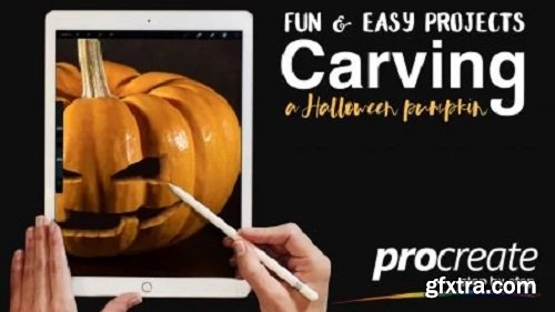 Fun & Easy Projects in Procreate: Carving a Halloween Pumpkin