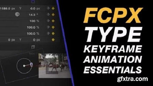 Final Cut Pro X - Type Animation with Keyframes - The Essentials