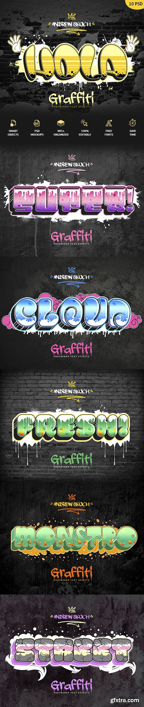GR - Graffiti Text Effects Vol.3