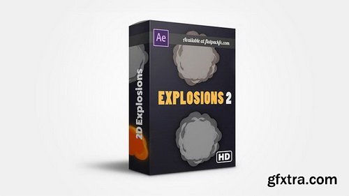 FlatPackFx - 2D Explosion Pack - After Effects