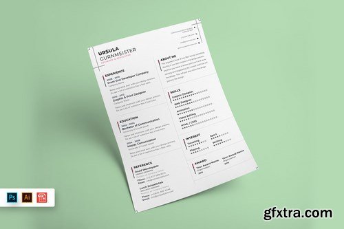 Resume CV Template-61