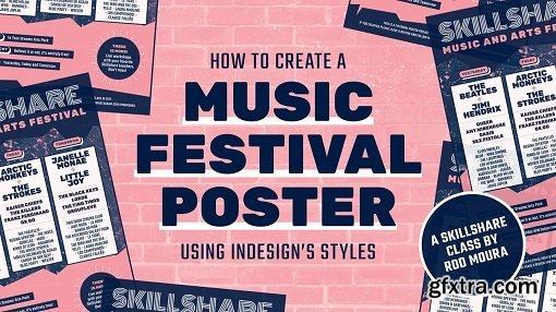 How to Create a Music Festival Poster Using InDesign\'s Styles