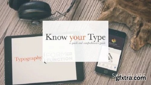 Know your Type: Effective use of Typography in Graphic design