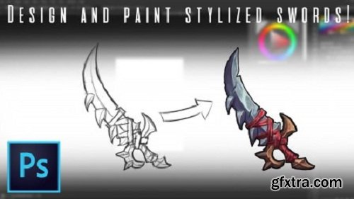 Design and Paint Stylized Swords