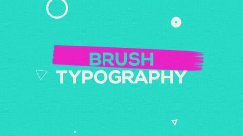 Videohive - Brush Typography Promo - 22314276