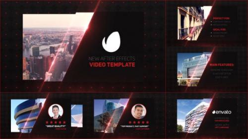 Videohive - Glass Business Card Slides - 14807974