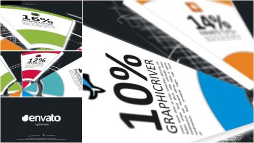 Videohive - Pie Charts Infographic Opener - 8142352