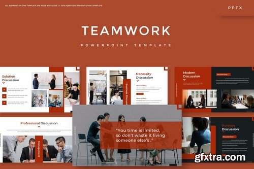 Teamwork - Powerpoint Google Slides and Keynote Templates