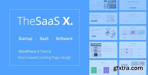 ThemeForest - TheSaaS X v1.1.2 - Responsive SaaS, Startup & Business WordPress Theme - 20136366