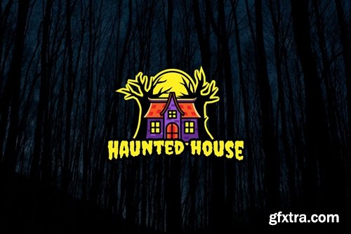 haunted house - Mascot & Esport Logo